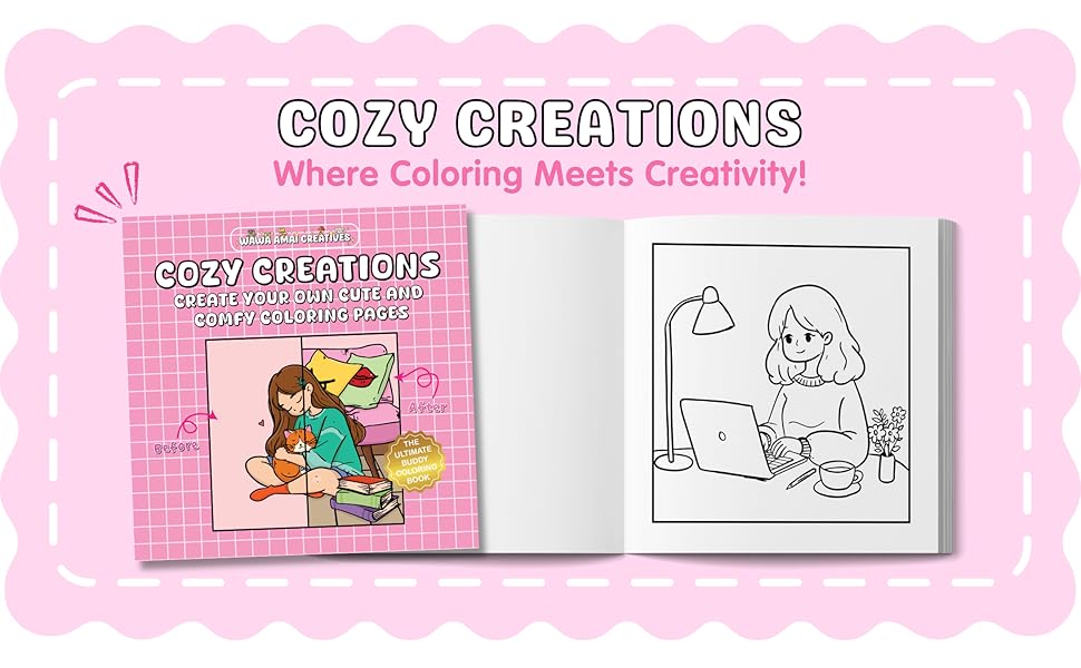 Cozy Creations. Where Coloring Meets Creativity
