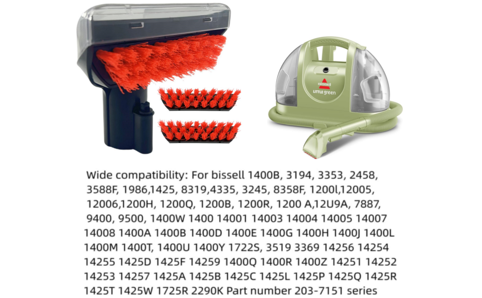 Little Green Machine Multi-Purpose Tools Stair Brush Replacement Parts