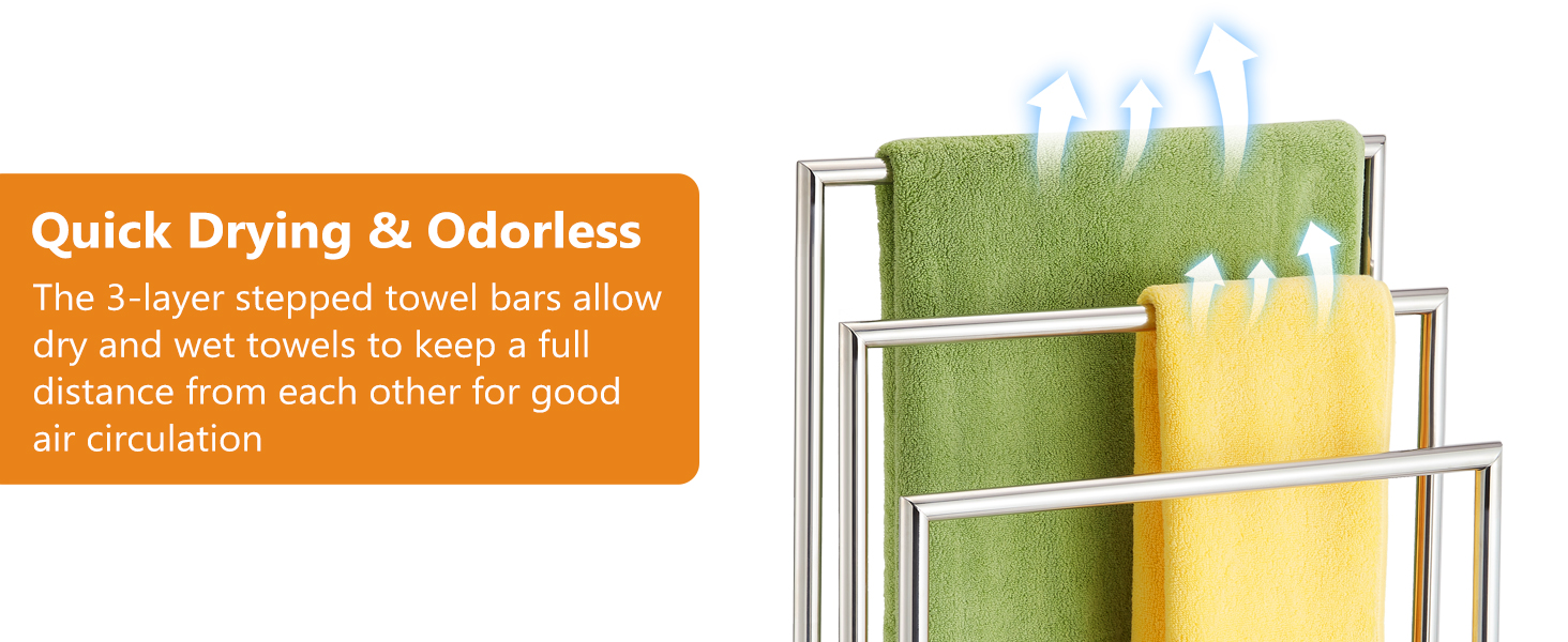 towel rack stand