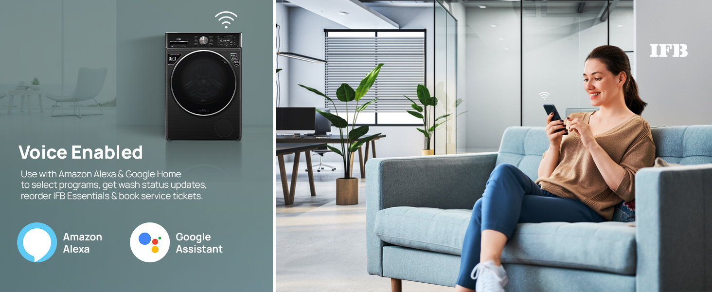 washing machine, washer dryer, laundrimajic, front load washer dryer, ifb, Ai Dos