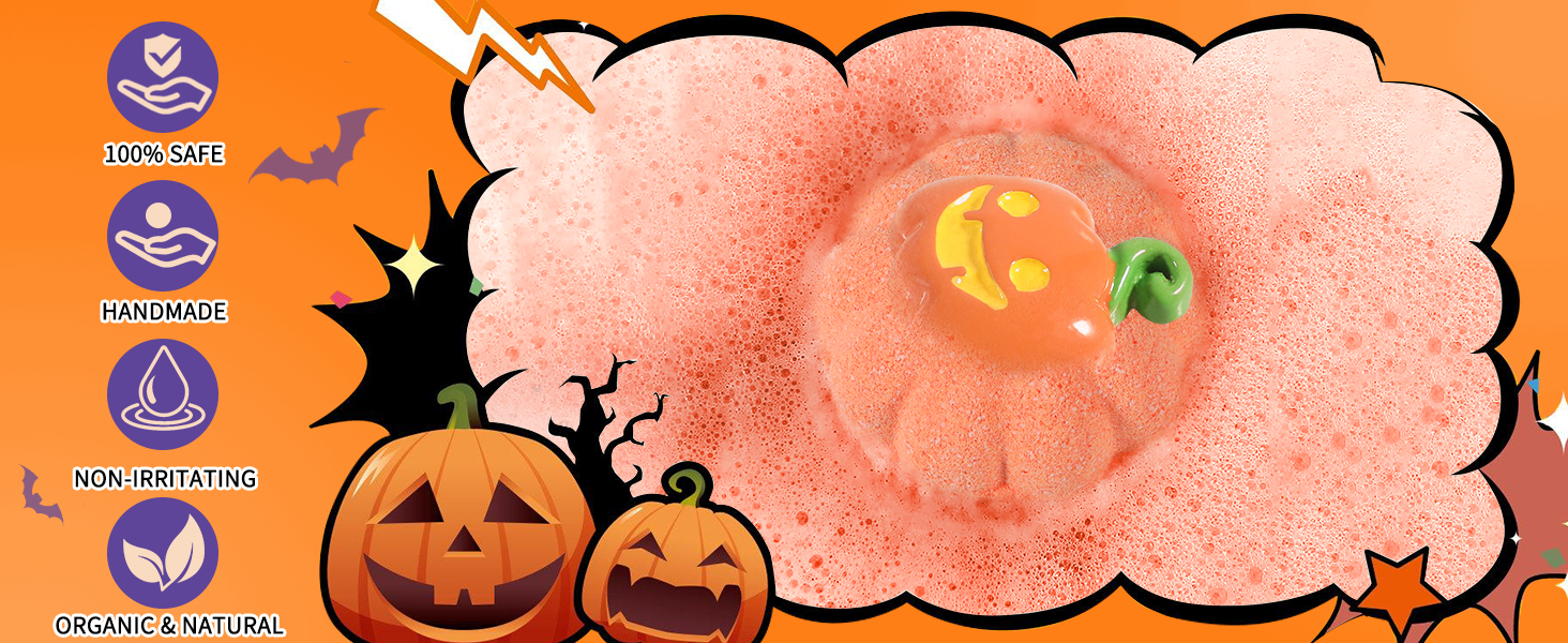 Bath Bombs for Kids Halloween Gifts for Kids Bath Bombs with toys inside Halloween Bath Bombs