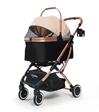 Amazon.co.jp: 【最新自立型】PETTENA 分離型 ペットカート 耐