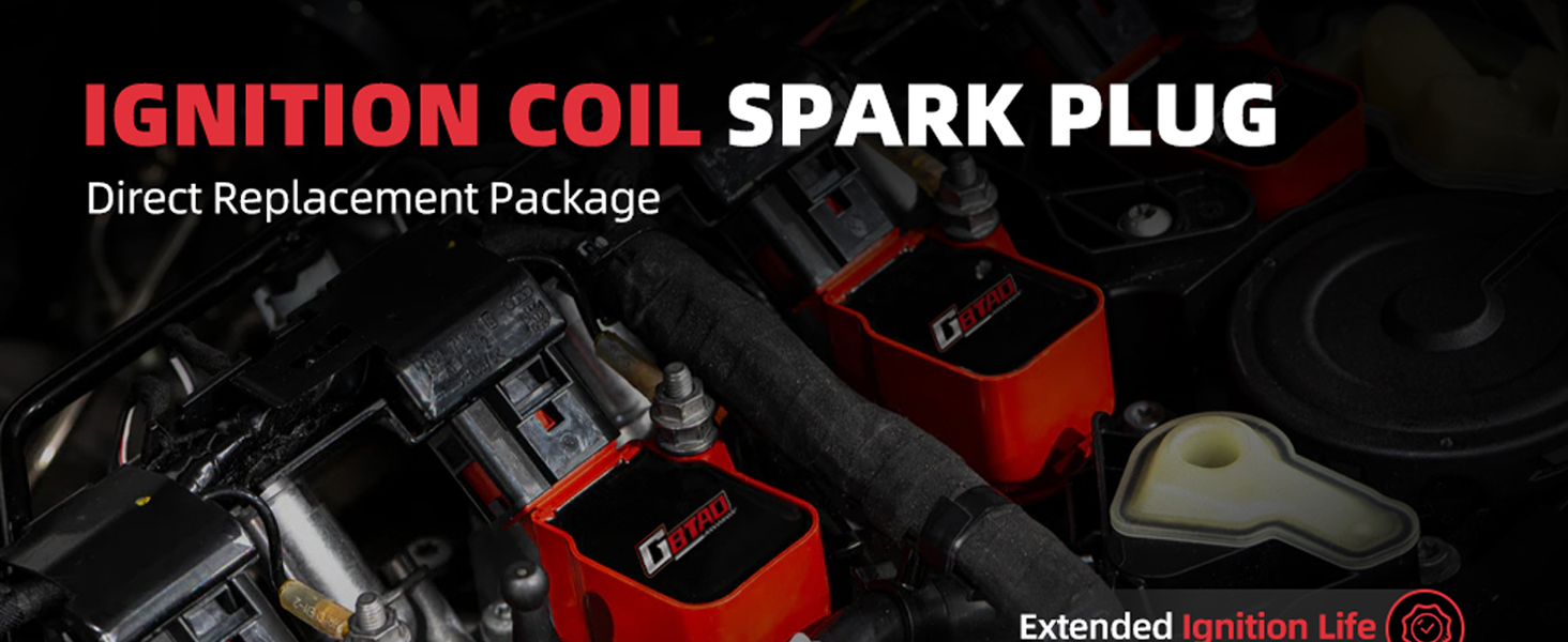Ignition Coil and Spark Plug for 2011-2015 Chevy Volt 1.4L, 2014-2016 Cadillac ELR 1.4L