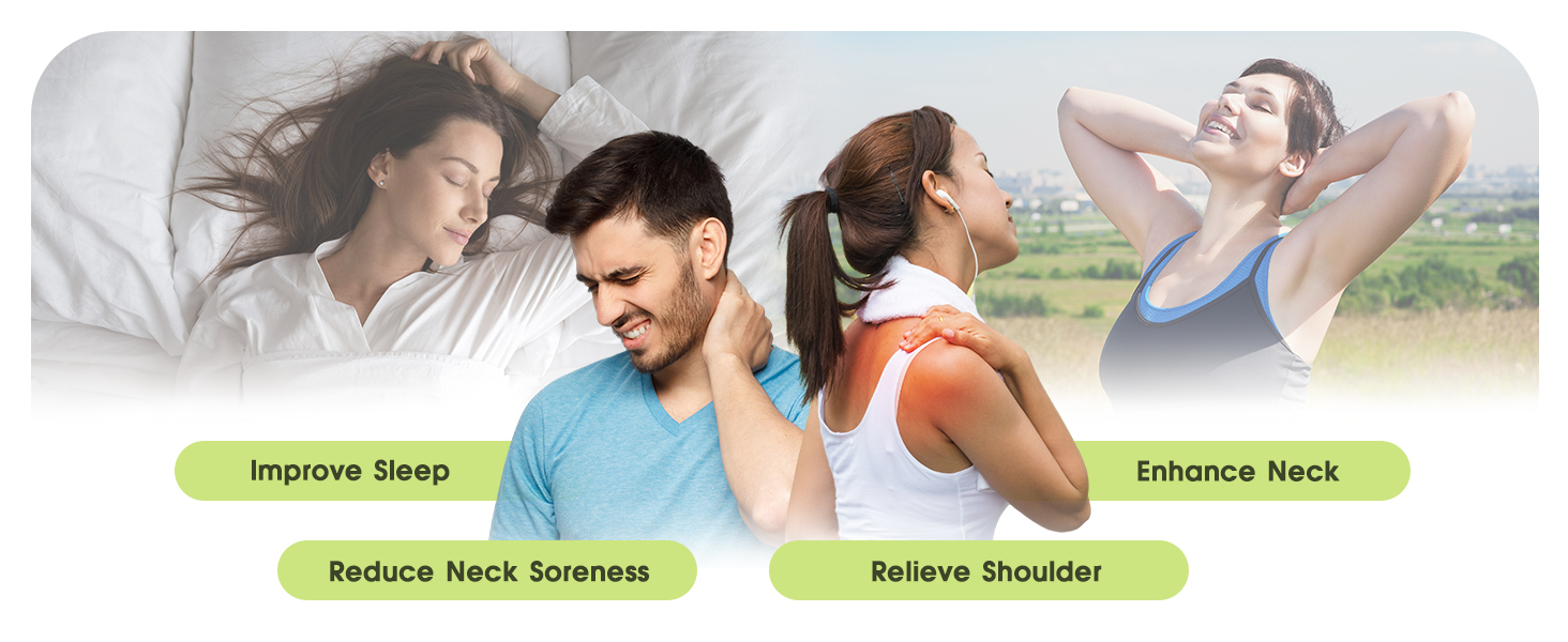 Improve Sleep Reduce Neck Soreness Relieve Shoulder Enhance Neck