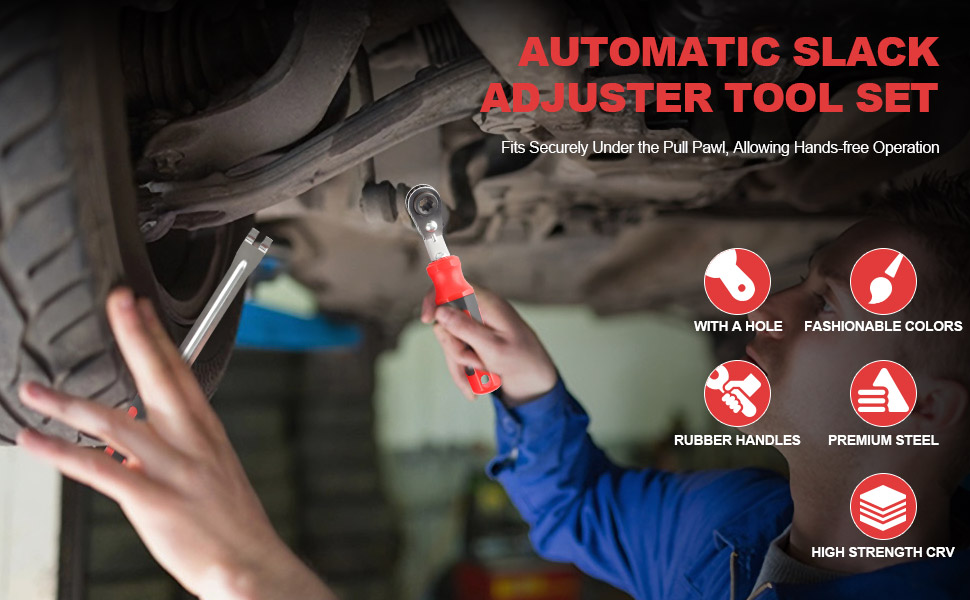 OEMASSIVE Automatic Slack Adjuster Release Tool Wrench Set