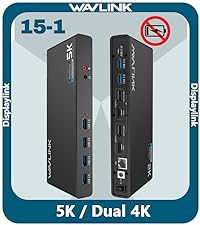 新品】WAVLINK USB-C Dual 4K Docking Station Amazon.com: WAVLINK USB C Universal Docking Station 60 W