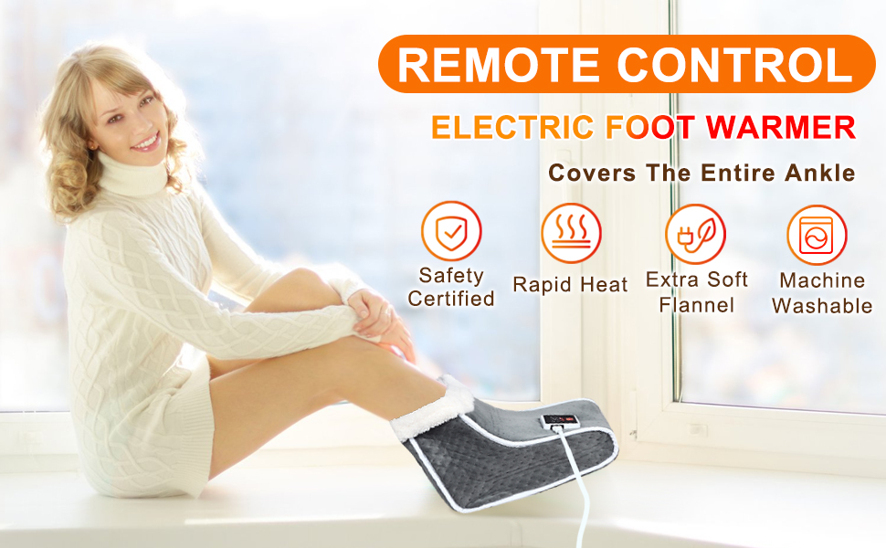 Foot Warmer DoubleSide Heating Electric Heated Foot