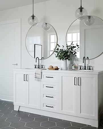 ARIEL Taylor 72 inch White Bathroom Vanity