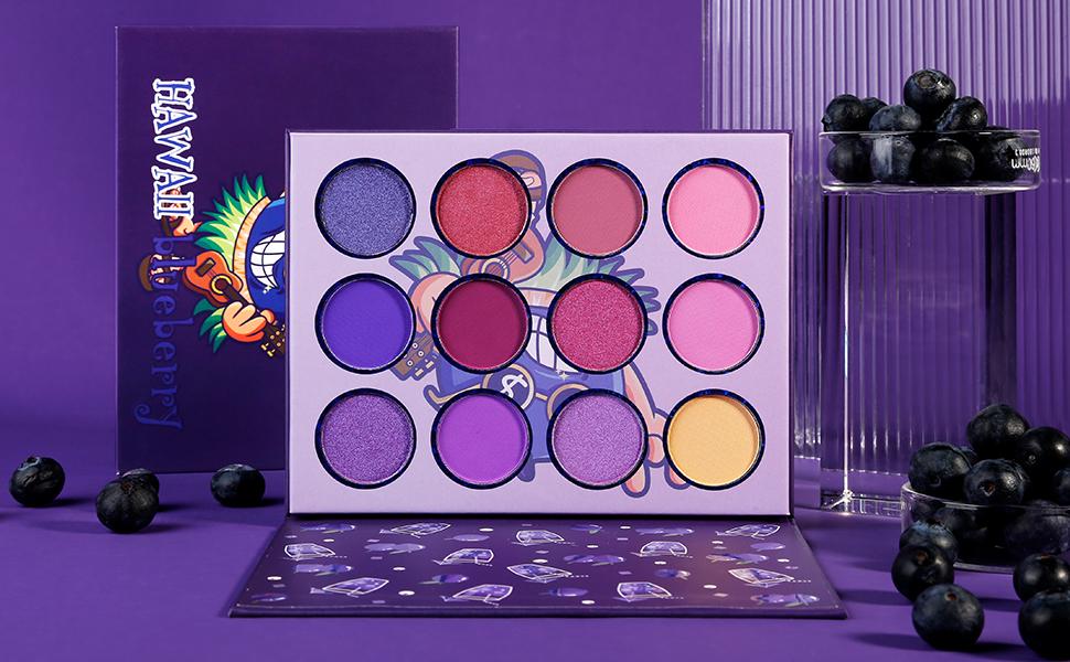 purple eyeshadow palette