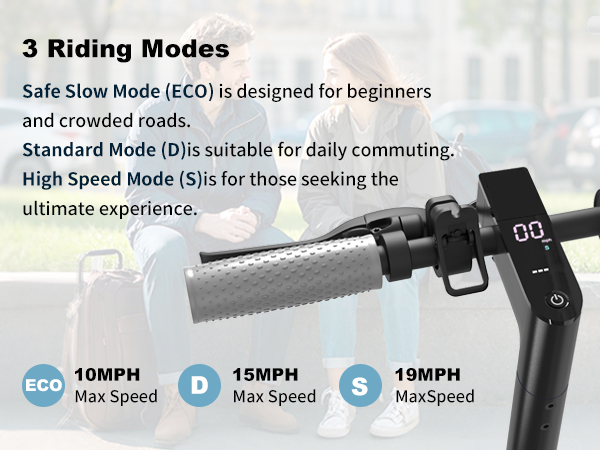 electric scooter e-scooter escooter 19mph