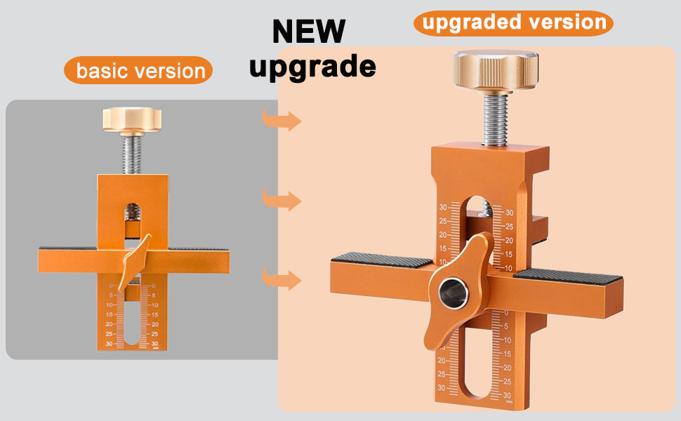 cabinet door mouting jig