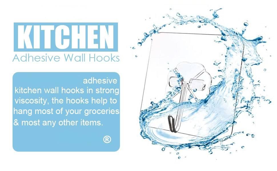 Wall hooks sticker