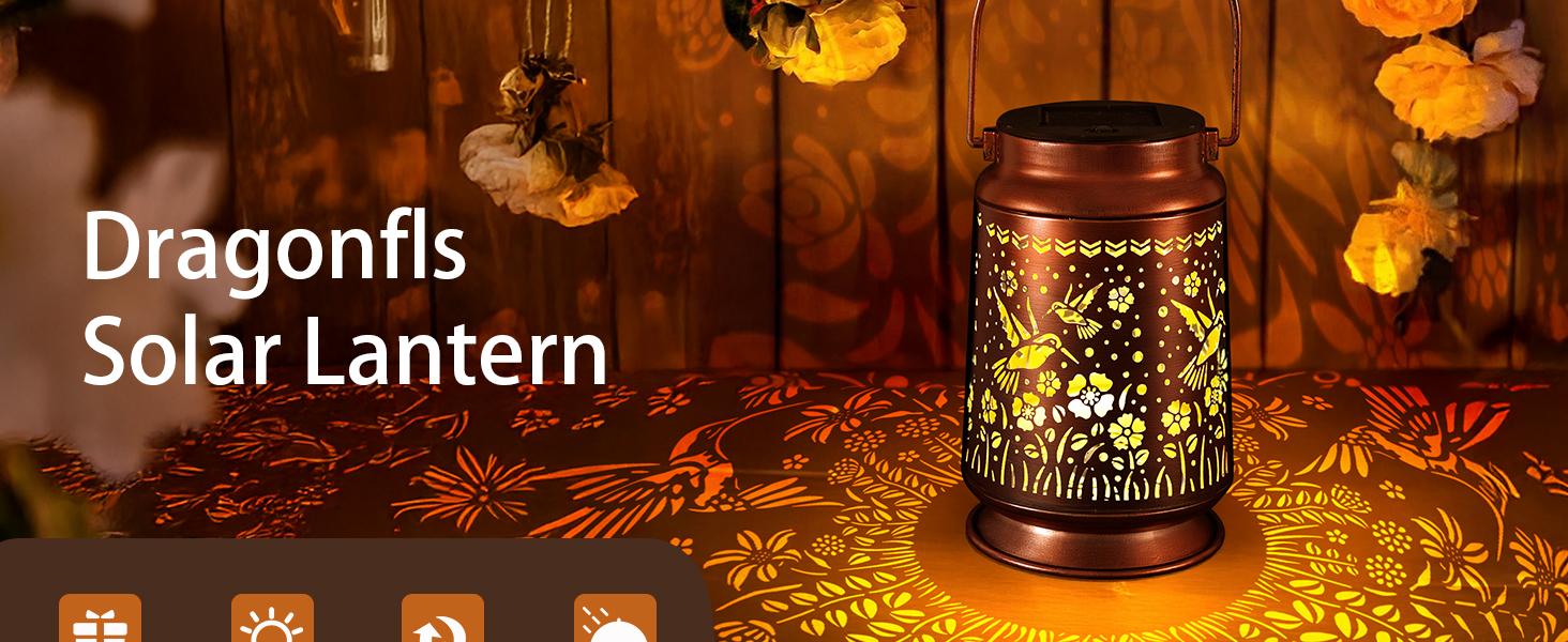 Solar Lanterns Outdoor Waterproof
