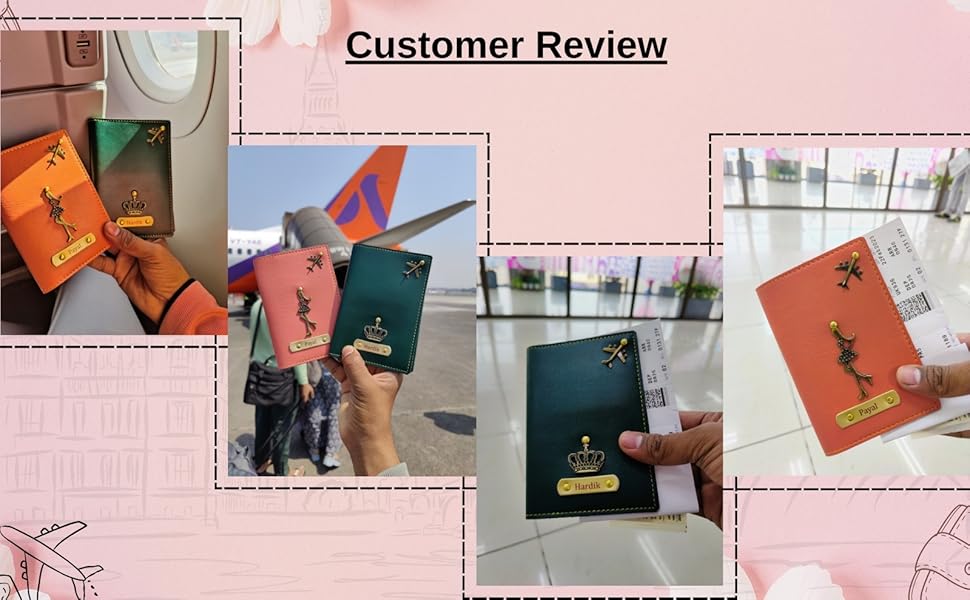 passport cover with name