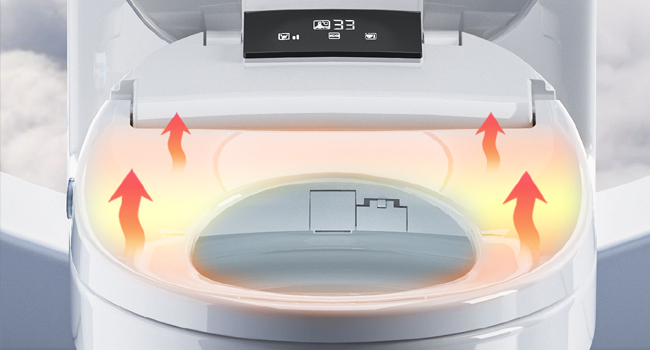 heated bidet seat