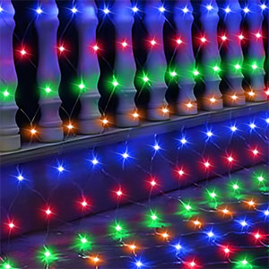 christmas net mesh lights