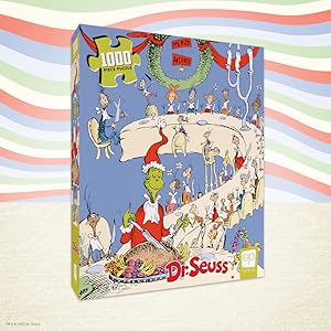 Dr. Seuss The Grinch Feast 1000 Piece Puzzle