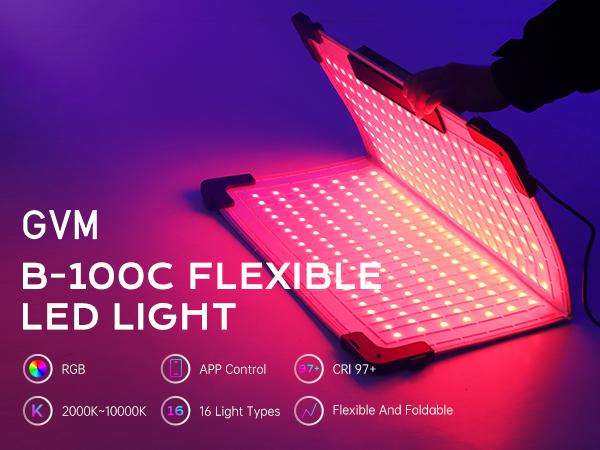 GVM RGB LEDビデオライト Amazon.com : GVM RGB Video Light Kit, 200W Bi-Color Led