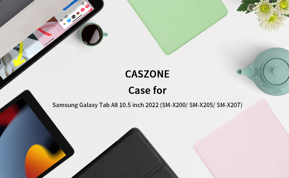 CASZONE Case for Samsung Galaxy Tab A8 10.5 inch 2022 Model