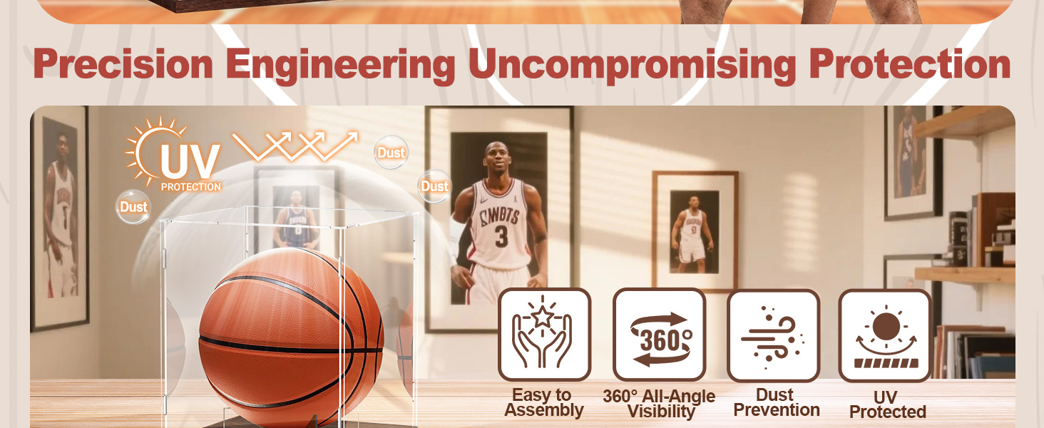 basketball case display