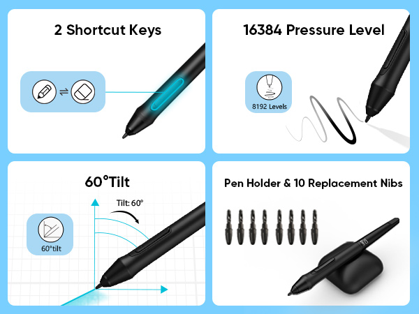 XPPen Updated Deco 01 V3 Drawing Tablet