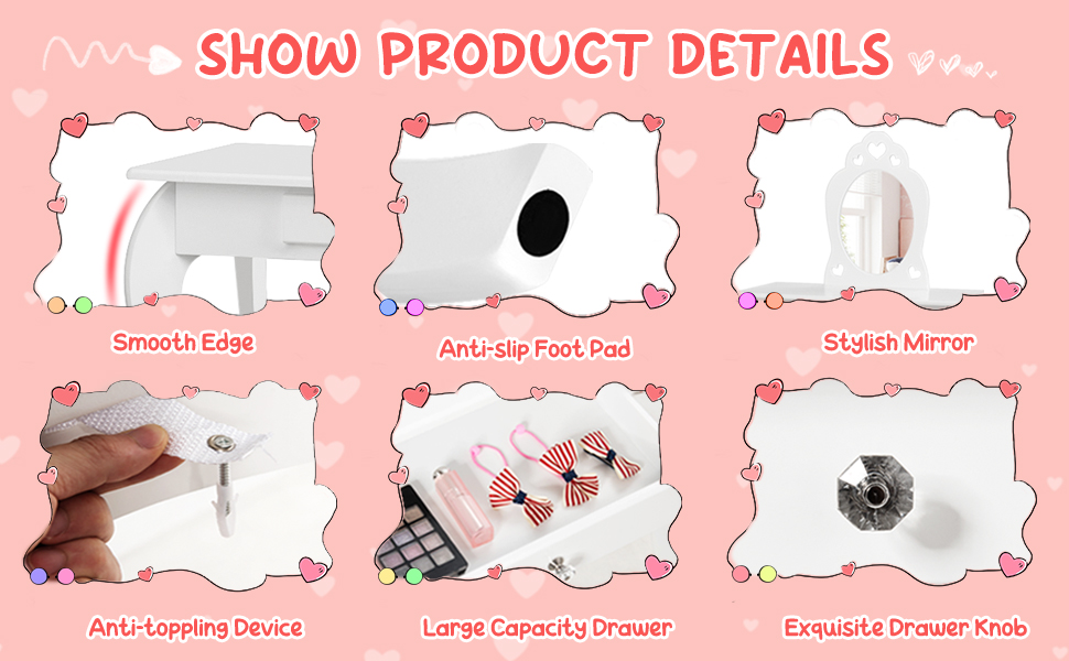 kids vanity set