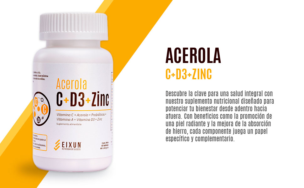 ACEROLA C D3 ZINC