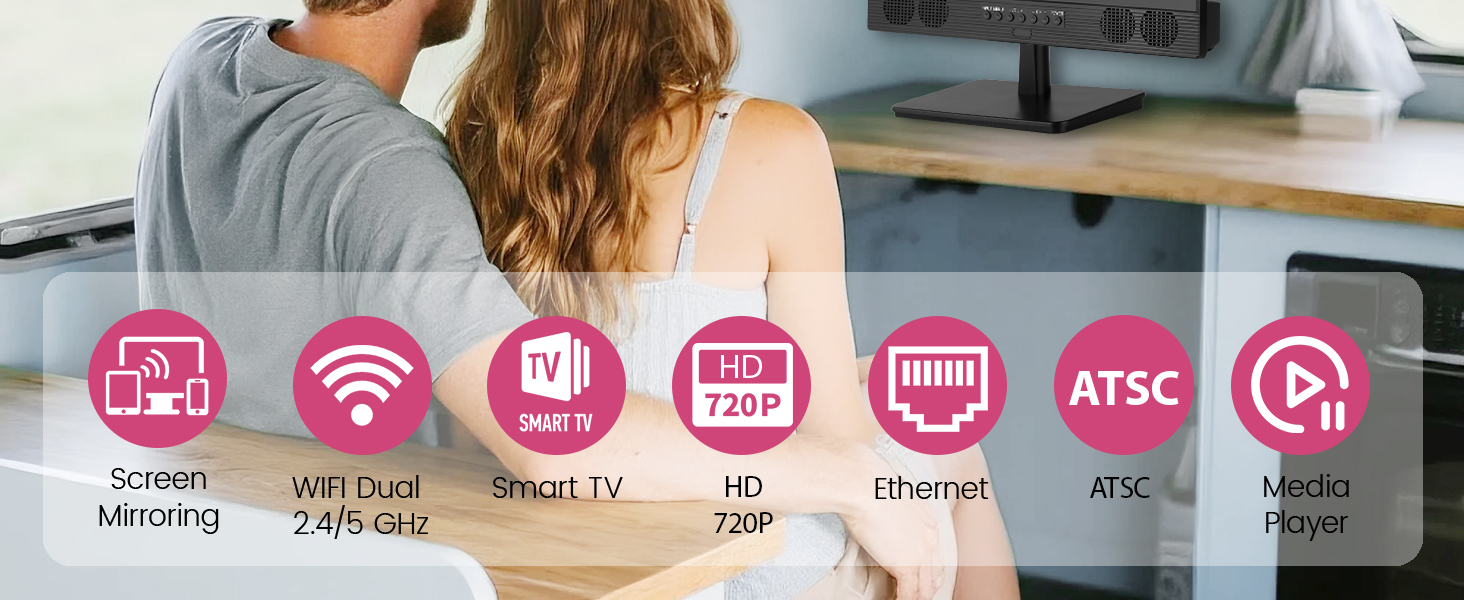 small portable smart TV