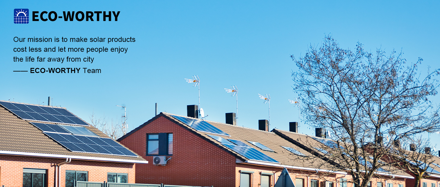 Amazon.com: ECO-WORTHY Solar Panel Dual Axis Tracking System (Increase ...