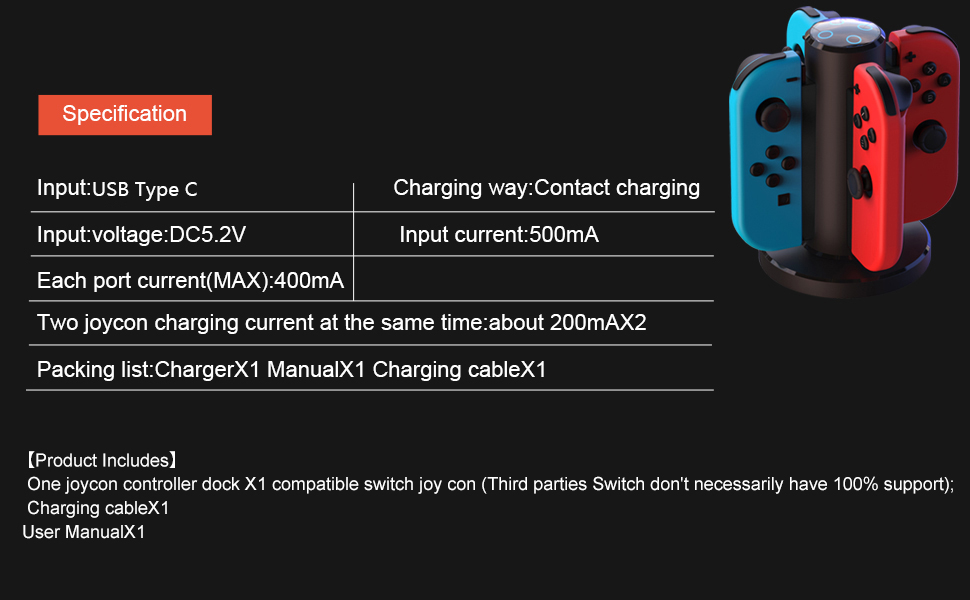 nintendo switch charger