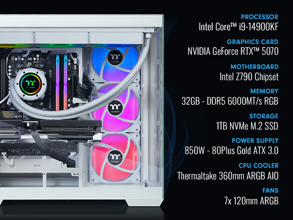 Amazon.com: Thermaltake LCGS View i1470S-380 Gaming Desktop