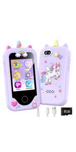 Kids Pretend Phone Purple