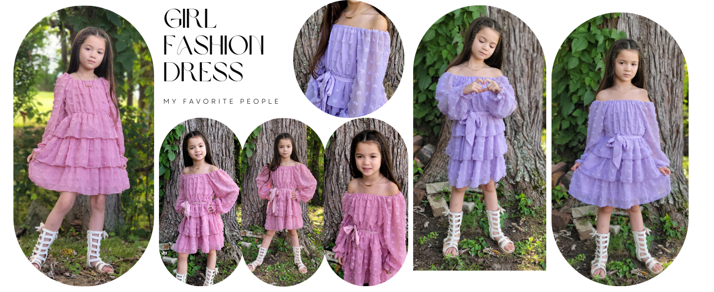girl pink dress
