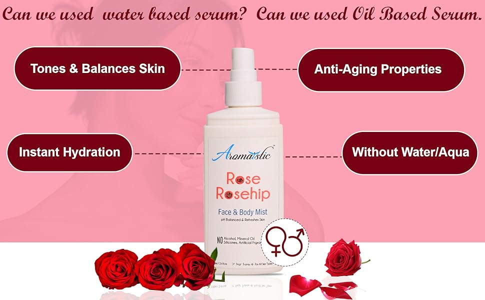 Face & Body Mist Rose & Rosehip