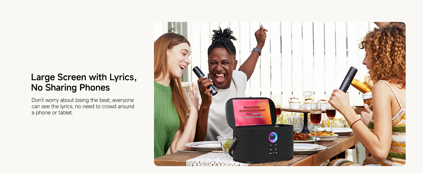 Ikarao Shell S2 Karaoke Machine in Action