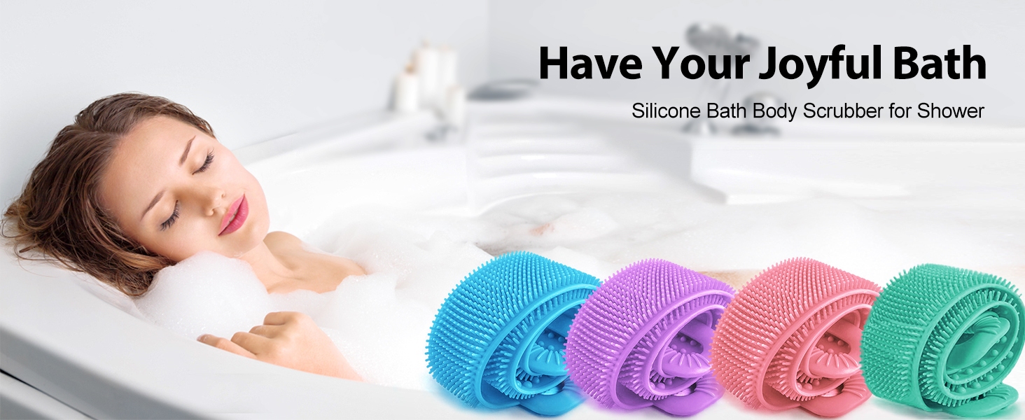 back scrubber for shower