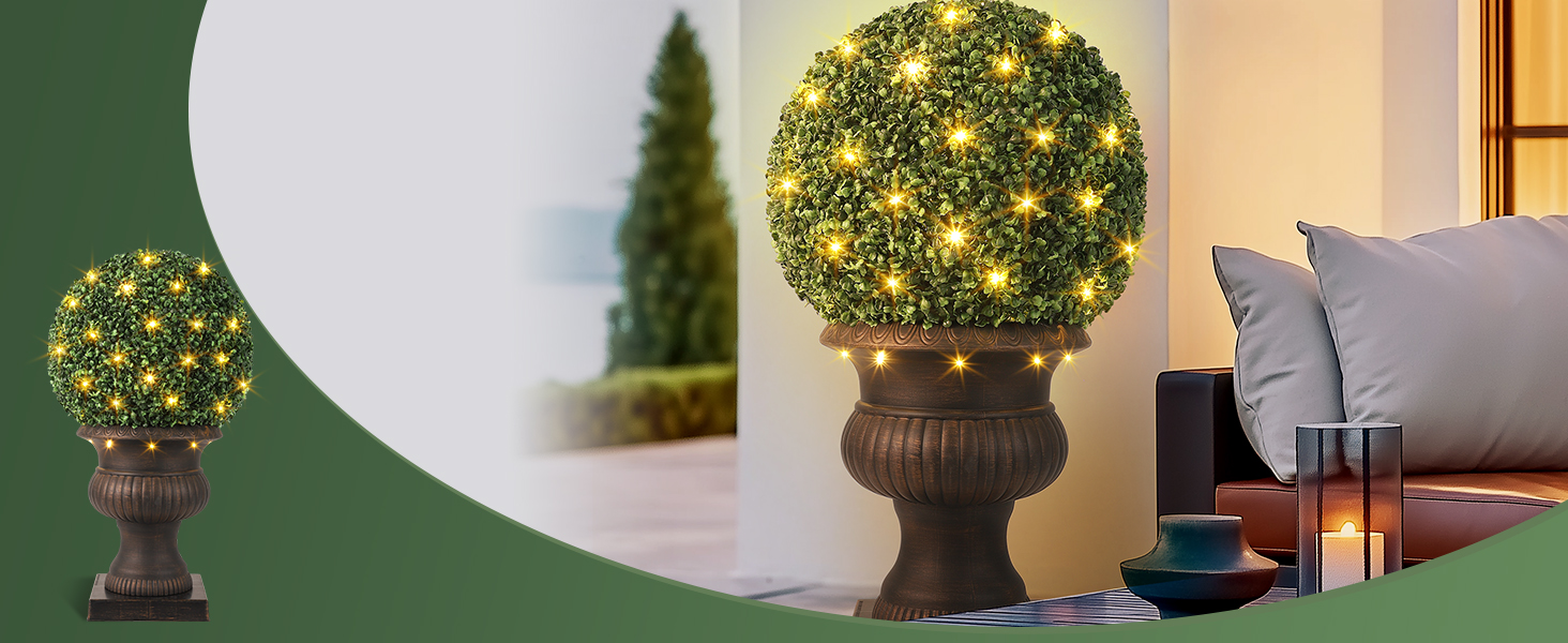 Artificial Topiary Balls