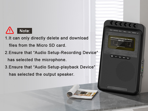 Amazon.com: Gracioso Cassette Player Converter, Portable