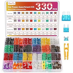 330PCS Car Fuses