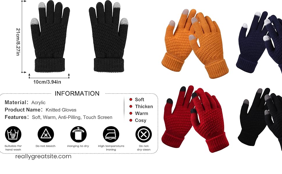 Tech-savvy womens winter gloves Winter touchscreen hand protection for women Stylish touchscreen 