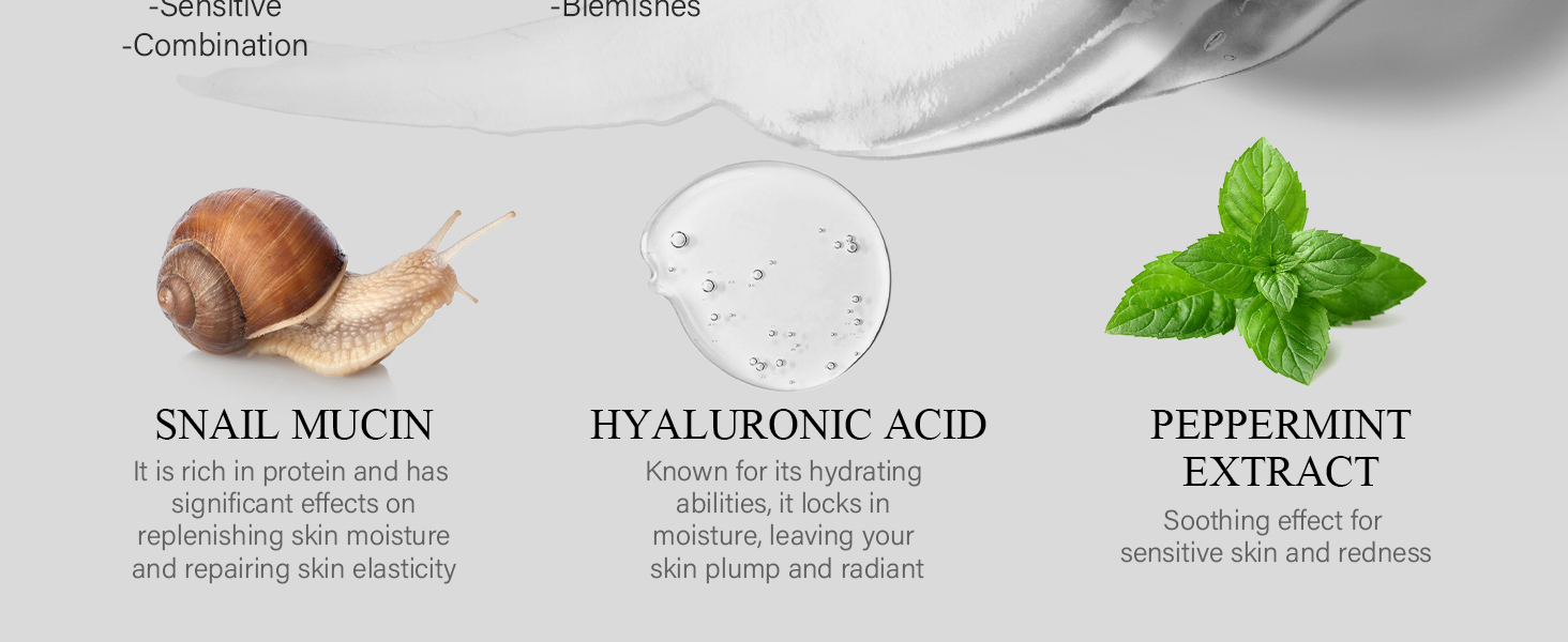 snail mucin mask