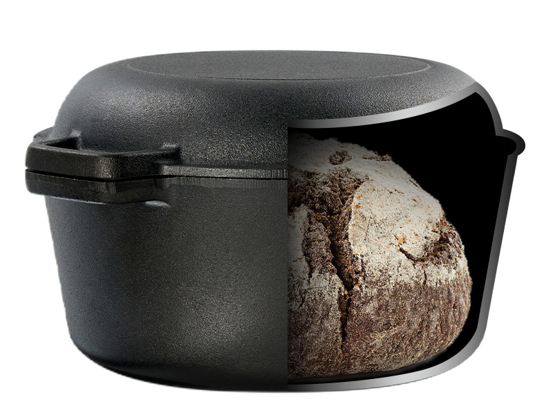 6.5QT Dutch Oven for Sourdough Bread Baking