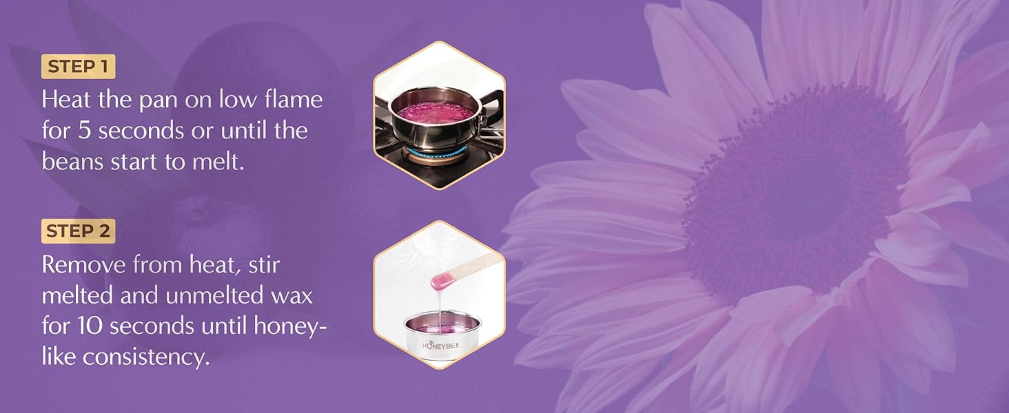 honeybee wax, stripless liposoluble wax, katori wax, facial wax, bikini wax, wax for hair removal
