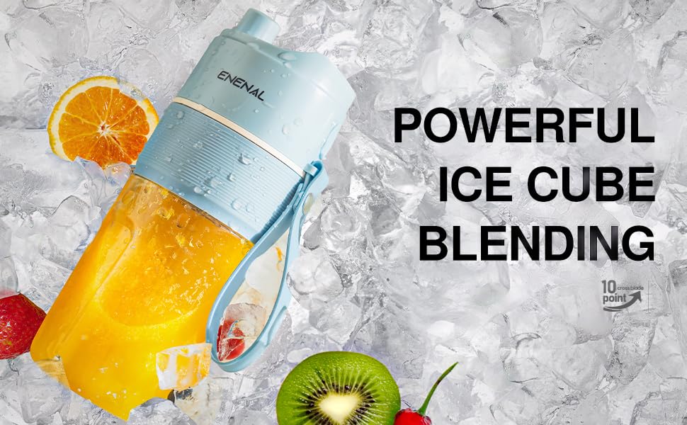 Personal Size Blender, Enenal Portable Blenders Smoothies