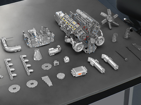  V8 Engine Model kit