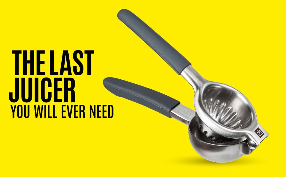 Stainless Steel Lemon Squeezer Press No Seeds, ProGrade
