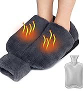 Fußwärmer Ohne Strom, CoatCool 2L Groß Wärmflasche für Füße