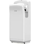 AIKE HEPA Filtered Vertical Hand Dryer Premium, 110-130V White Model AK2005H