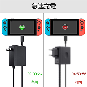 Amazon.co.jp: Switch用 ACアダプター 充電器 ドック代用品 TV