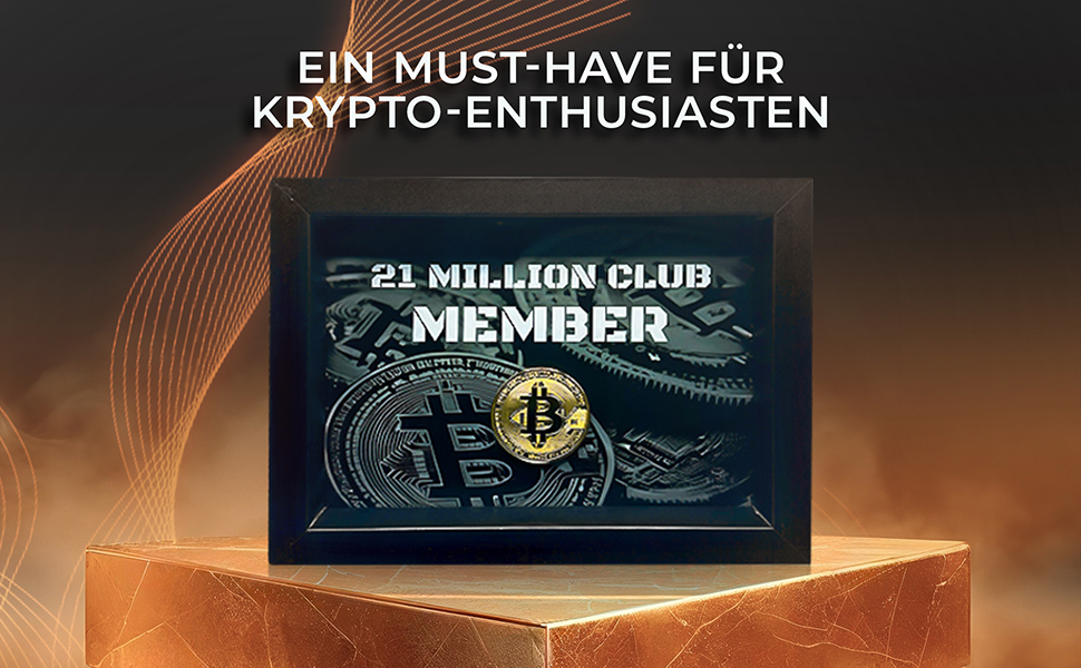 Bitcoin Bilderrahmen 21 Million